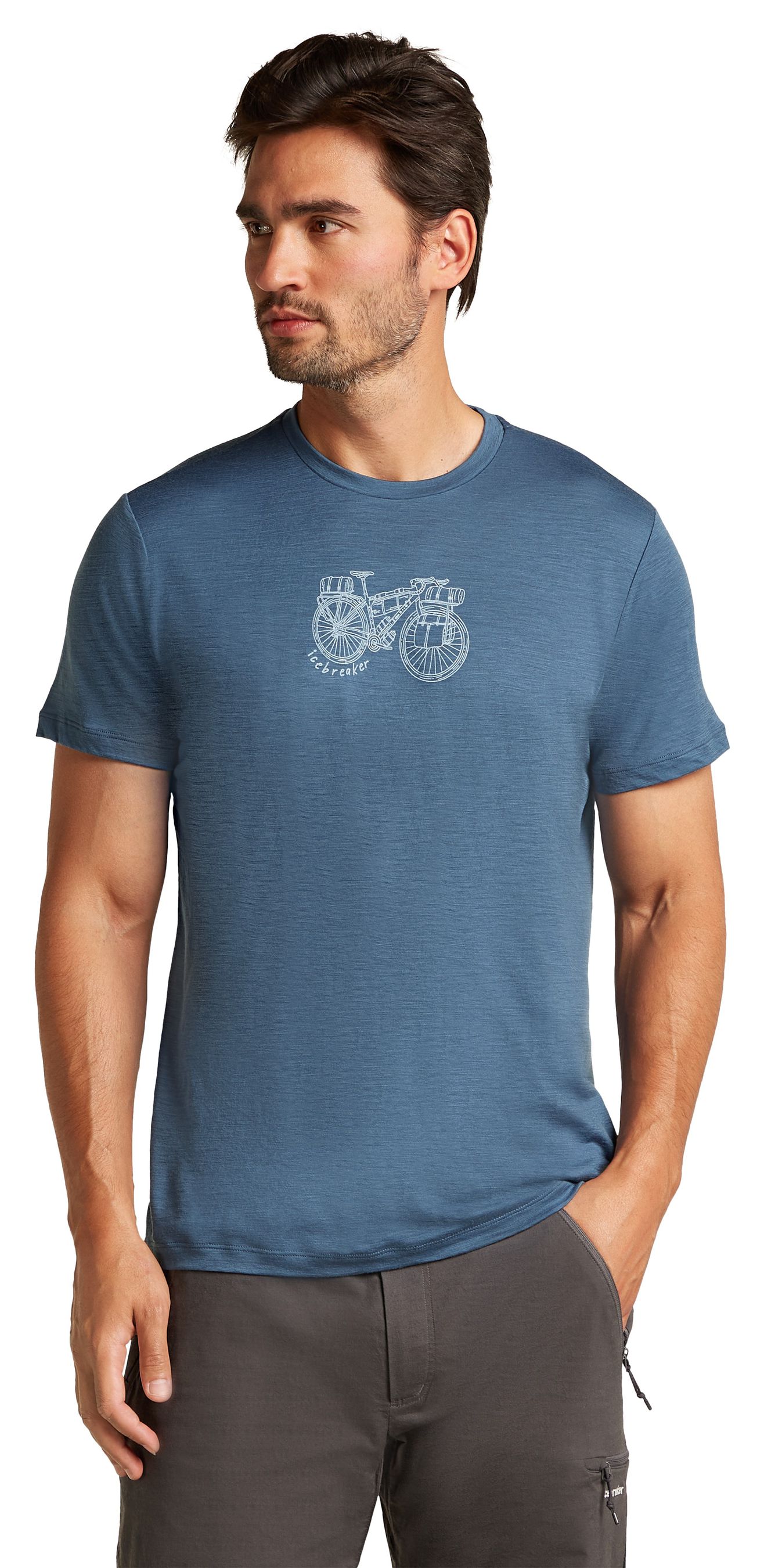 TL ADVENTURE RIDE Herren-Merino-Kurzarmshirt / dawn / L