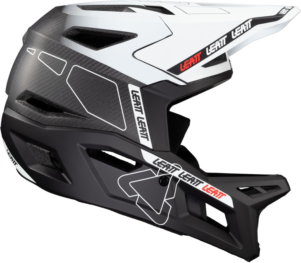 MTB Gravity 6.0 Carbon Helmet / white / L