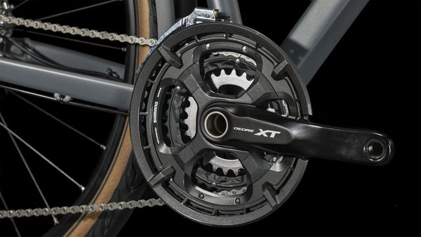 KATHMANDU SLX Trapez City- und Alltagsvelo / prizmsilver black / 46 CM
