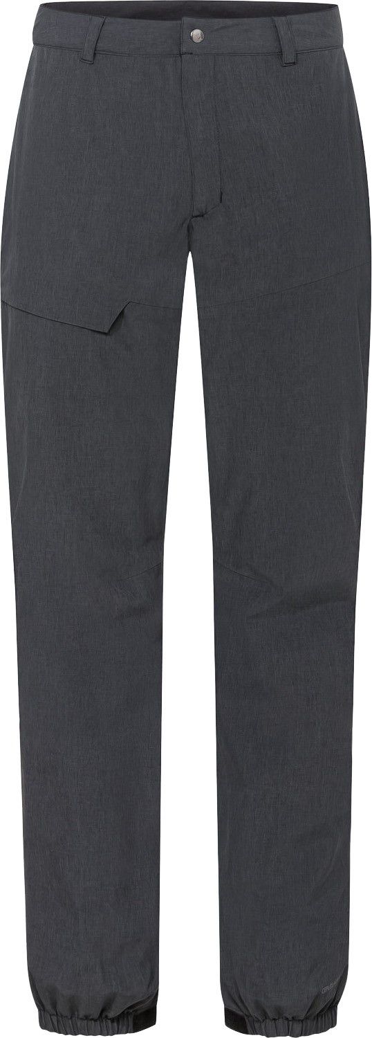YARAS WARM Herren-Regenhose wattiert / black uni / L