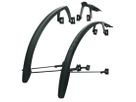 SPEEDROCKER Schutzblech-Set für Gravelbikes / schwarz / 28", 42mm