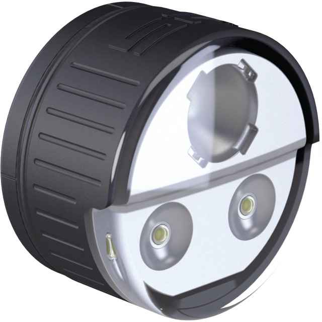All-Round LED Frontlicht 200 , schwarz - Hauptansicht