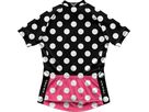 THE QOM Damen-Kurzarmtrikot / black/pink / XL