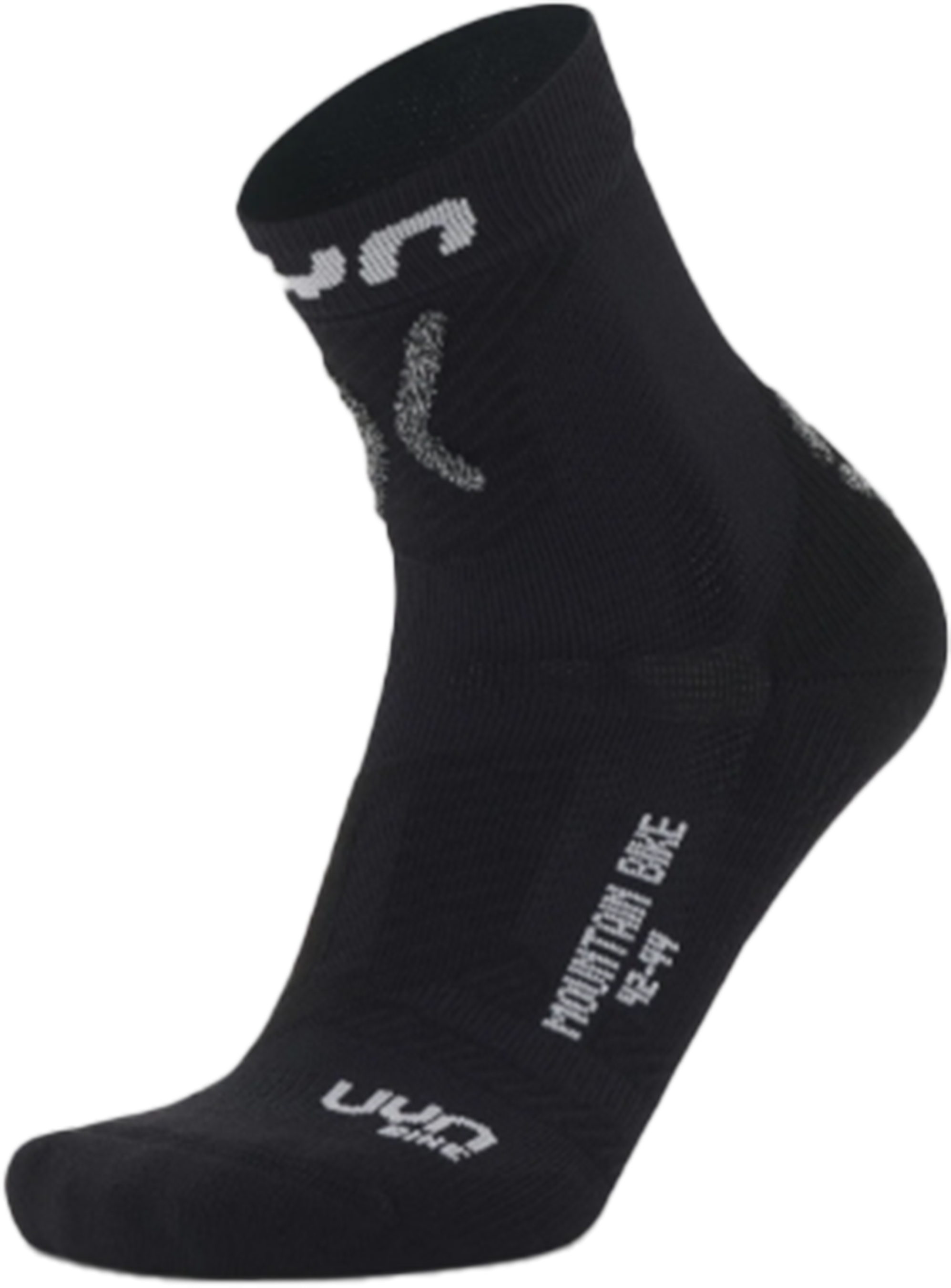 MTB LIGHT Velosocken / black/white / 45-47