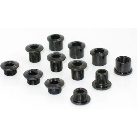 Chainring Bolt KIT 5X3 M8.5X7/M8.5X5/M8QTY 5 / black