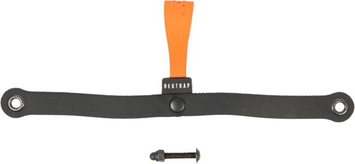 City Pull Tab / schwarz-orange / 8 x 22 x 3 cm