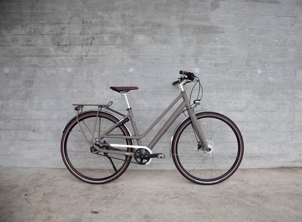 LAZY DAY GATES ALFINE 8 Wmn City- und Alltagsvelo / olive matt / 46 CM