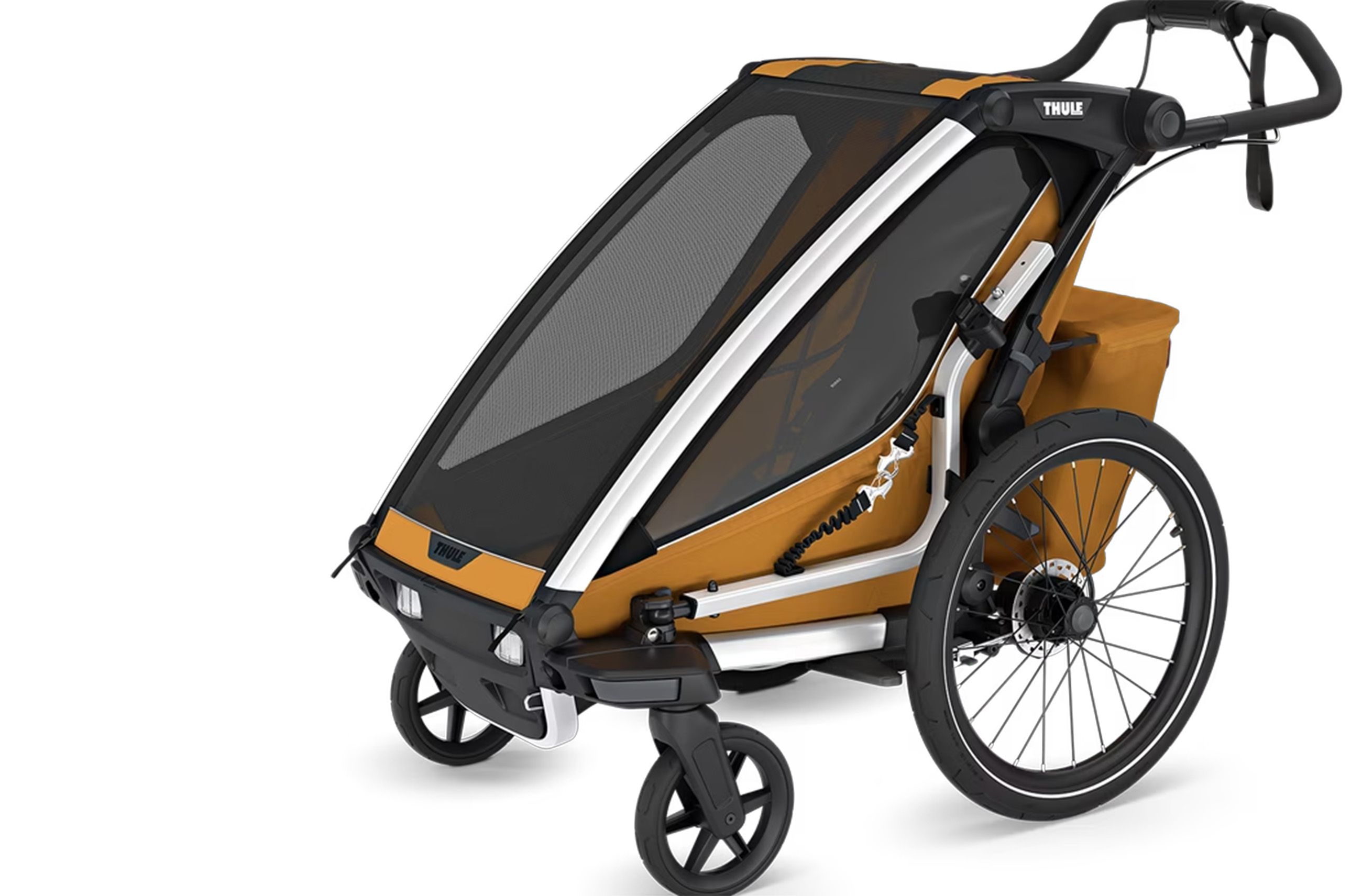 THULE CHARIOT SPORT 1 Gen. 2 Kinderanhänger / alu/yellow