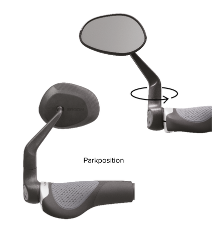 Rückspiegel RM Touring / schwarz
