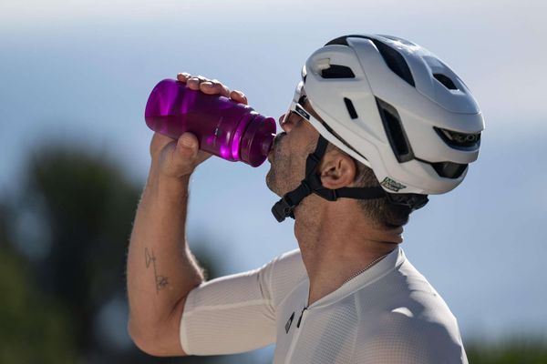 Bidon Fly Tex / clear purple / 550 ml, 51 g, Durchmesser 74 mm