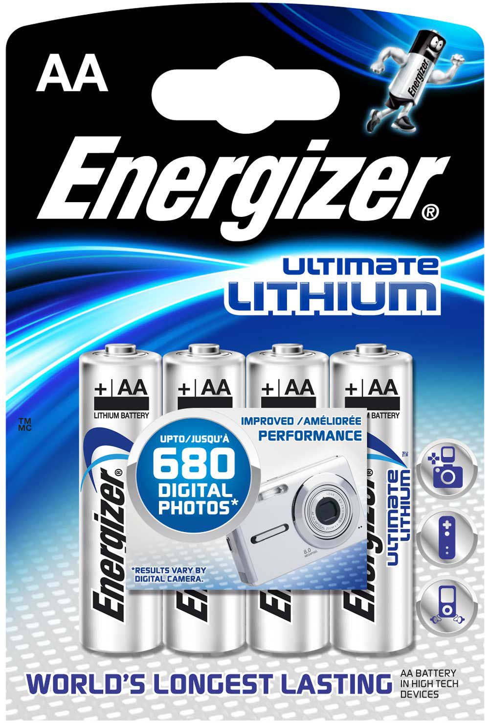 LITHIUM Batterie AA, ENERGIZER