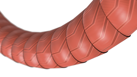 Lenkerband BT black / rusty red / 2300 mm, 3.5 mm, Gravel, 150 g