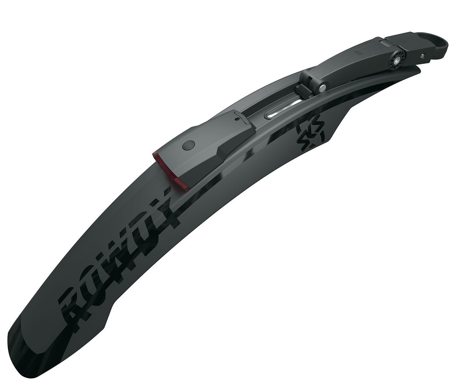 Rücklicht zu Hinterrad-Schutzblech Rowdy schwarz / schwarz