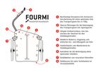 FOURMI Transportanhänger / schwarz