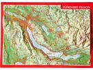 GEORELIEF ZÜRICHSEE 3D-Postkarte