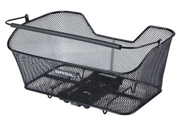 Base XL MIK Fahrradkorb hinten (Öko-Bodenkorb) / schwarz