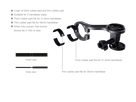 DUAL OUT FRONT MOUNT Lenkerhalterung für APOLLO