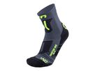 MTB LIGHT Unisex-Socken / anthracite yellow fluo / 39-41