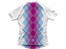 THE ARGYLE Damen-Kurzarmtrikot / white / L