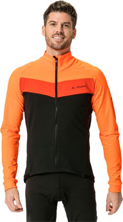 POSTA Herren-Thermo-Langarmtrikot / neon orange / S