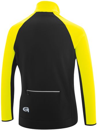 MORITZ Kinder-Softshelljacke / safety yellow / 128