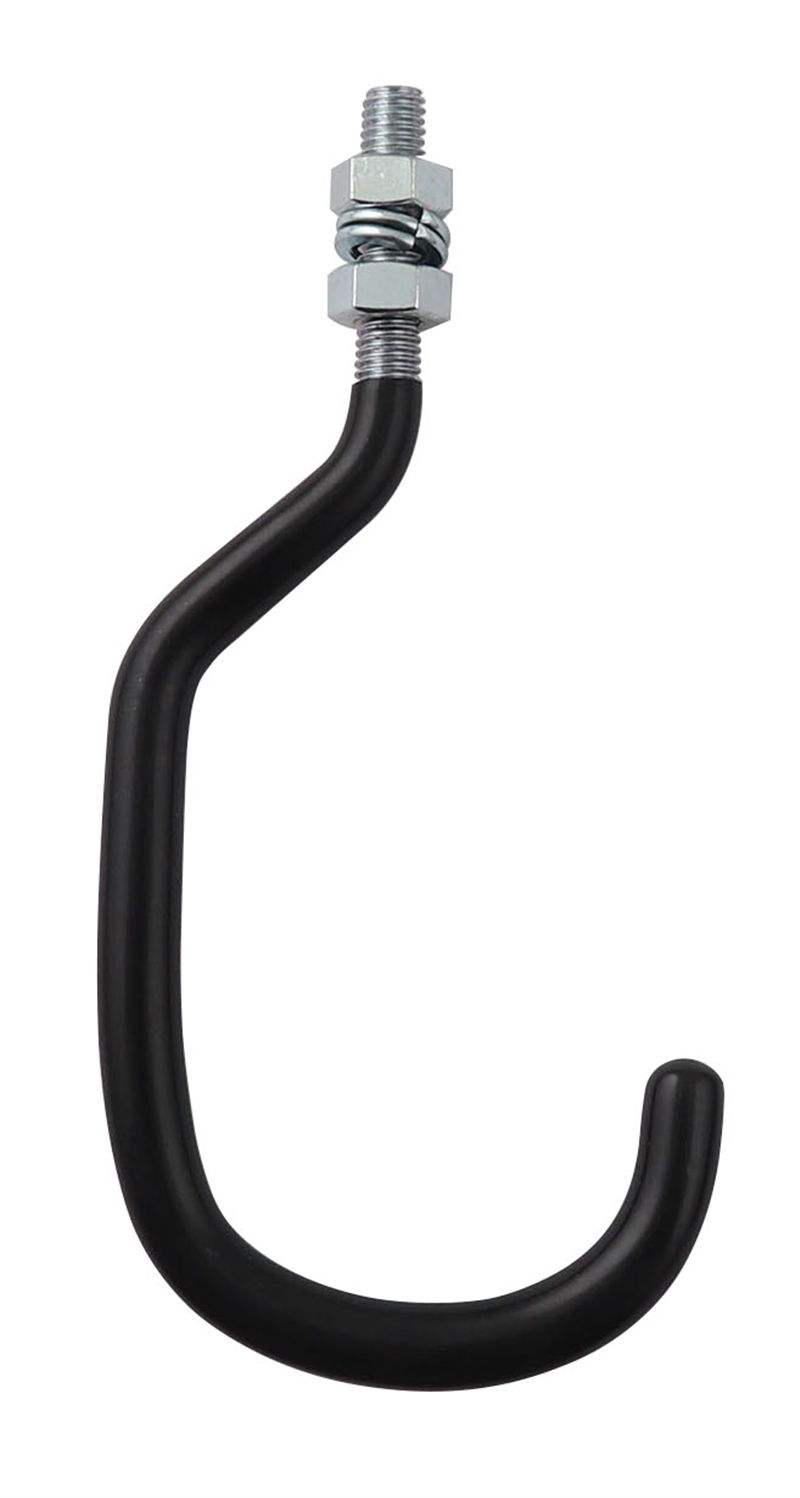 VELOHAKEN 54mm für Reifenbreite bis 2.3", 1 Stk. / schwarz / METALLGEWINDE