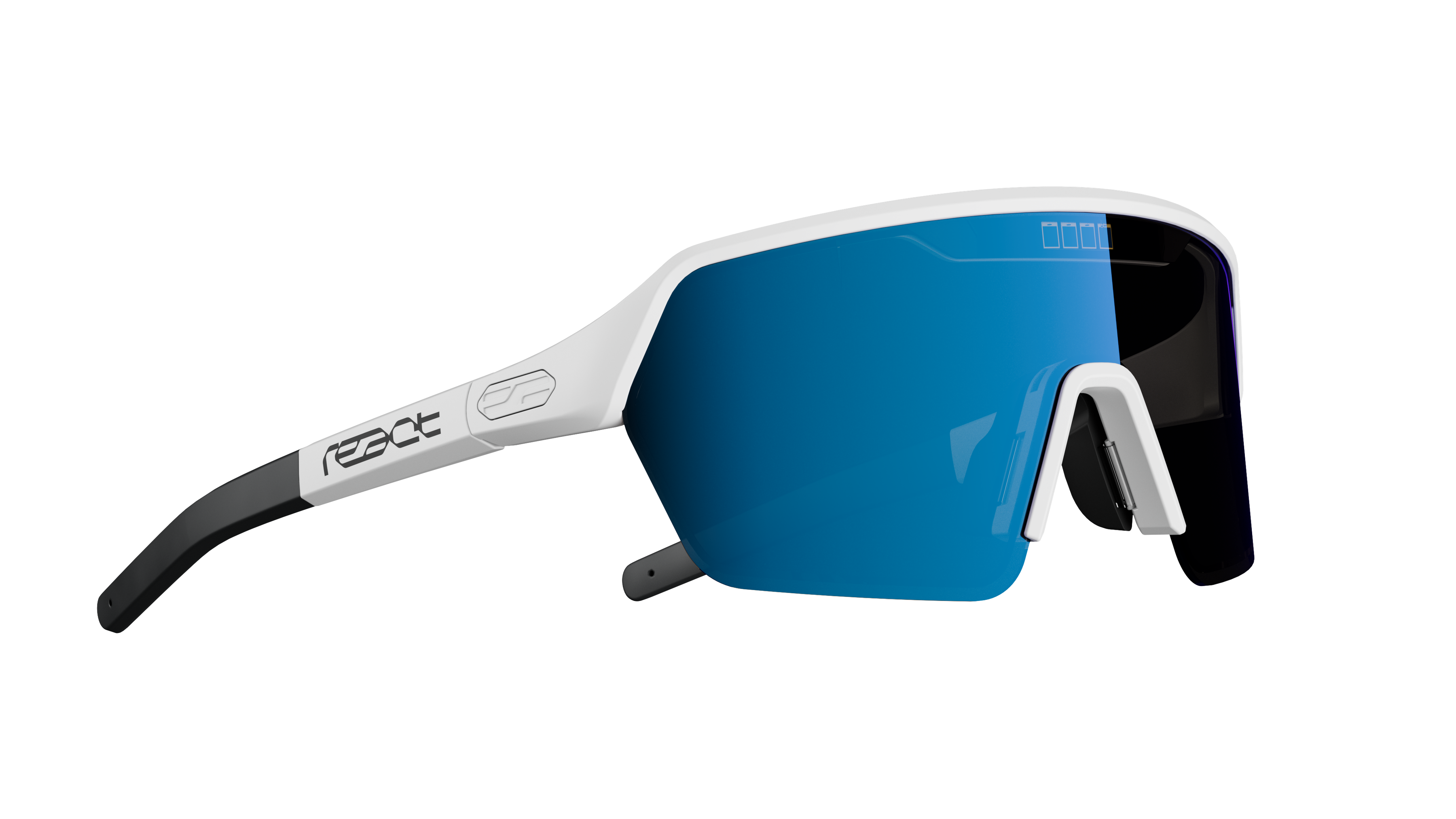 ERVO Sportbrille / sky white