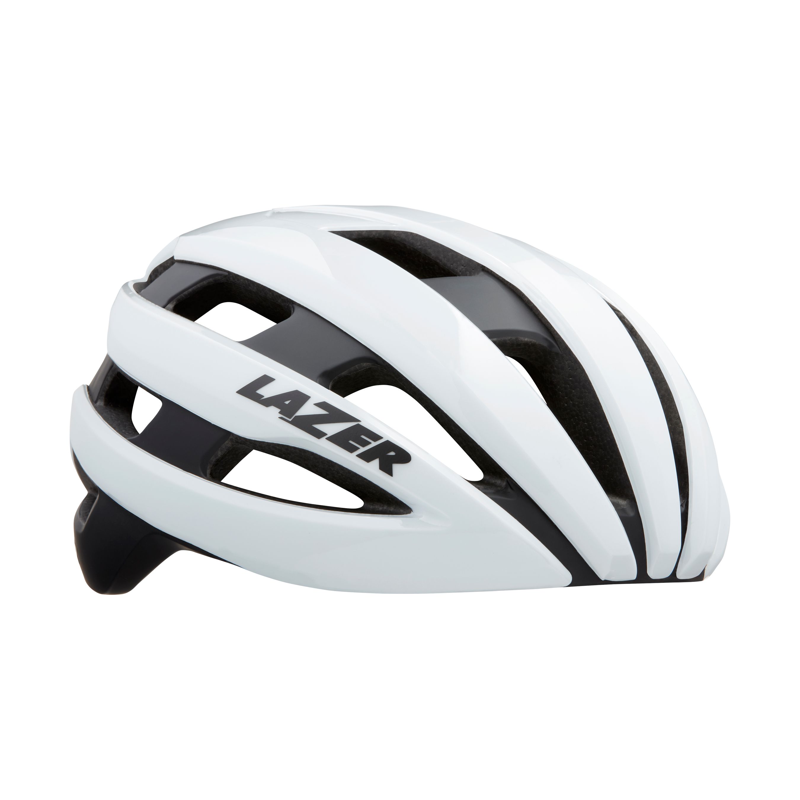 LAZER Unisex Road Sphere Mips Helm / white black / L