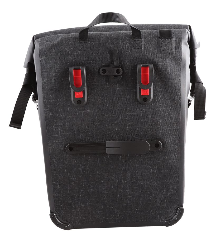 PIAZZA GRANDE Hinterradtasche (Single) / grau schwarz