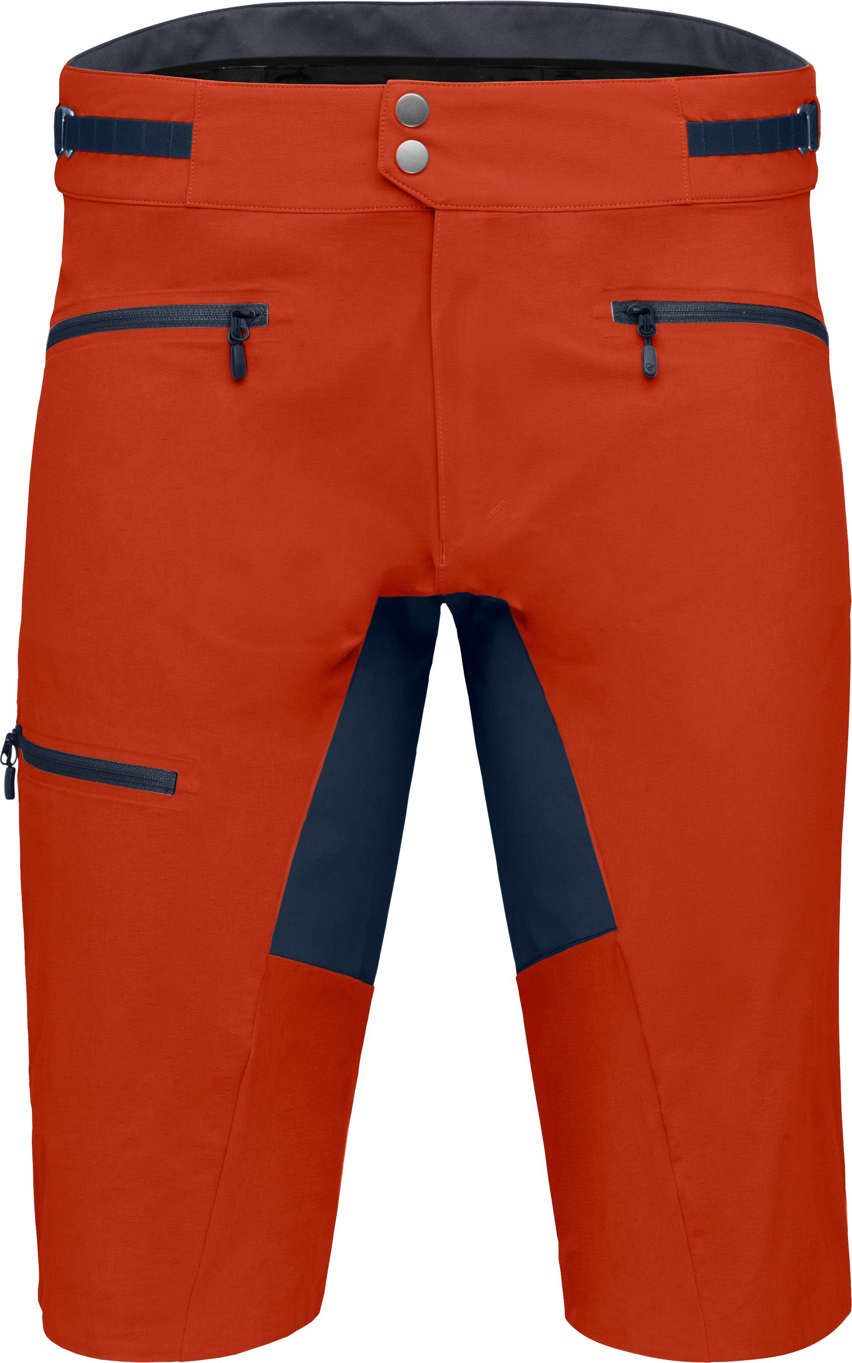 FJØRÅ  FLEX 1 MID WEIGHT Herren-Bikeshorts / rooibos tea/indigo night / S