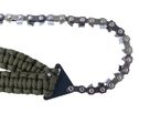 PARACORD Taschen-Kettensäge / schwarz
