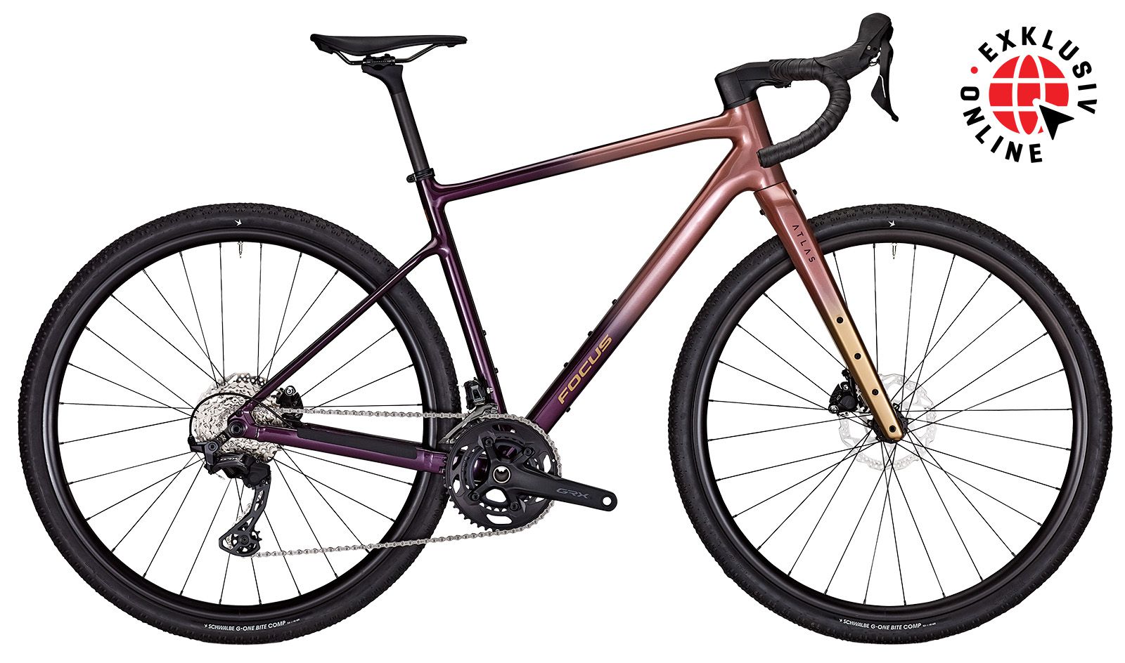 ATLAS 6.9 Gravelbike / Mauve/Dreamviolet / XS