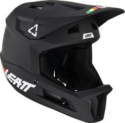 GRAVITY 1.0 Vollvisierhelm, ASTM Downhill zertifiziert / black / M 57-58CM