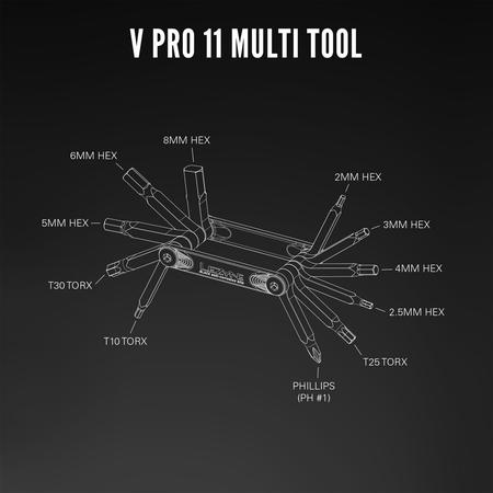 V Pro 11 / black / one size