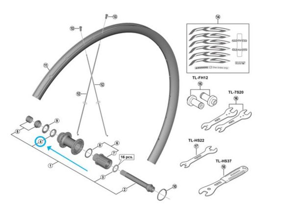 Kugellagerkäfig WH-RS170-CL-F12