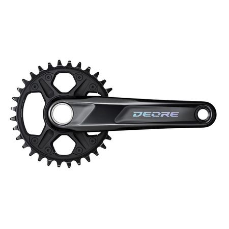 DEORE M6100 1x12, 142/148mm, Holowtech II Kurbel / schwarz / 175mm / 30 Zähne