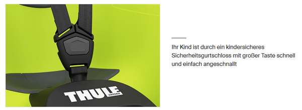 RIDEALONG LITE 2 Kindersitz / zen lime / Max. Kindergewicht 22kg