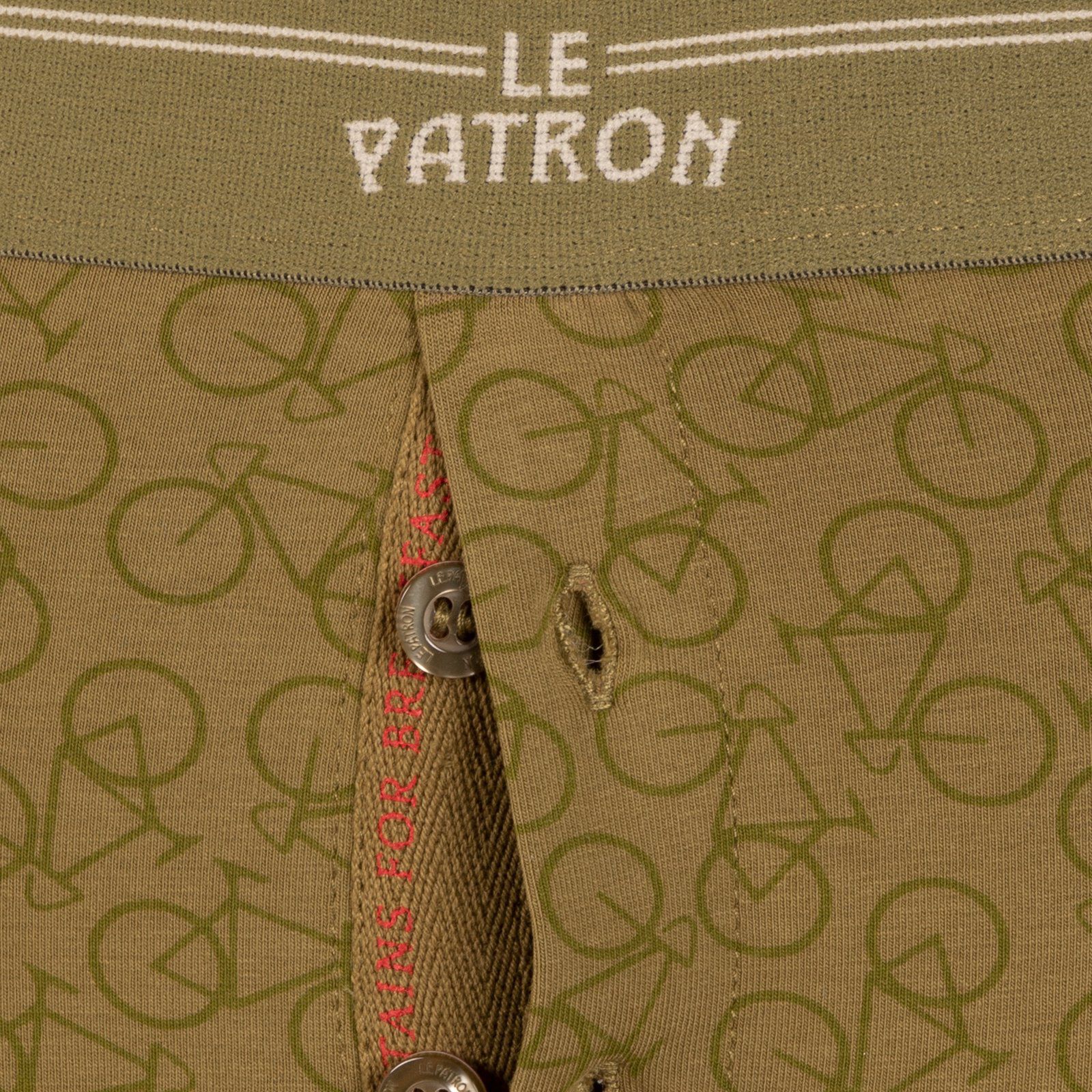 BICYCLES Boxershorts, Set 2-farbig / olive green, riviera blue / S