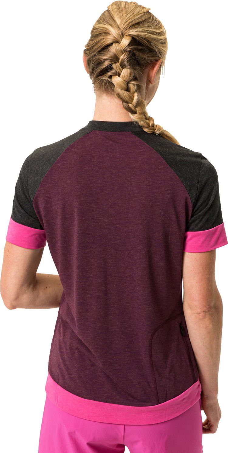 ALTISSIMO Q Damen-Kurzarmtrikot / cassis / 46