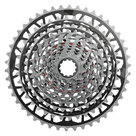 MY24 Cassette XG-1391 Red XPLR AXS 13SP / black/silver / 10-46t