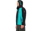TRAVERSE Herren-Merino-Kapuzenjacke / marina/black / S