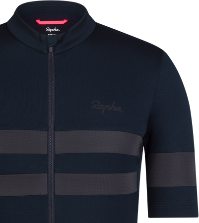 BREVET Herren-Kurzarmtrikot / black/black / L