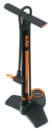 Standpumpe Airkompressor Compact 10.0 / schwarz-orange