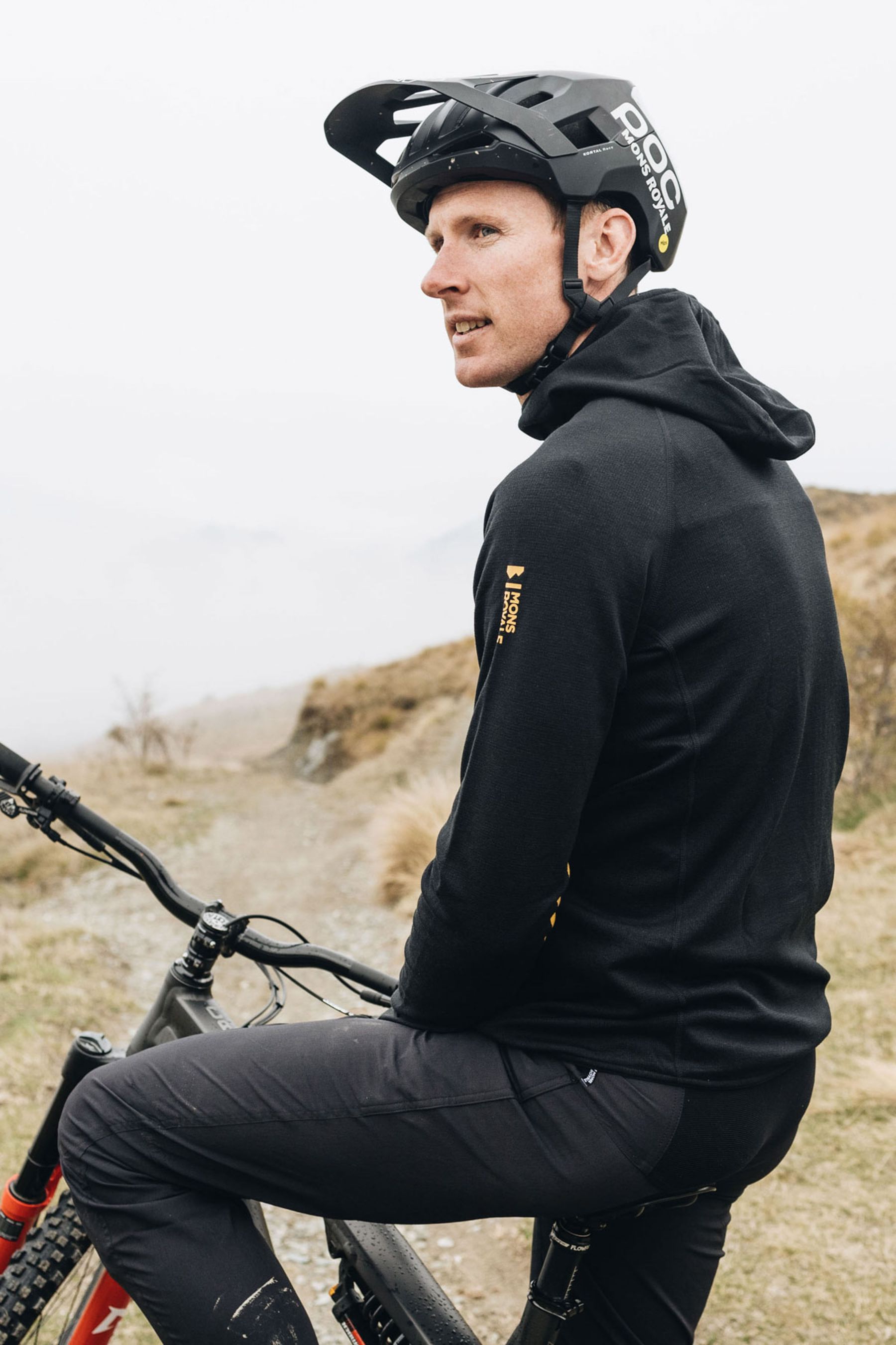 APPROACH Herren-Merino-Kapuzenjacke / black / S