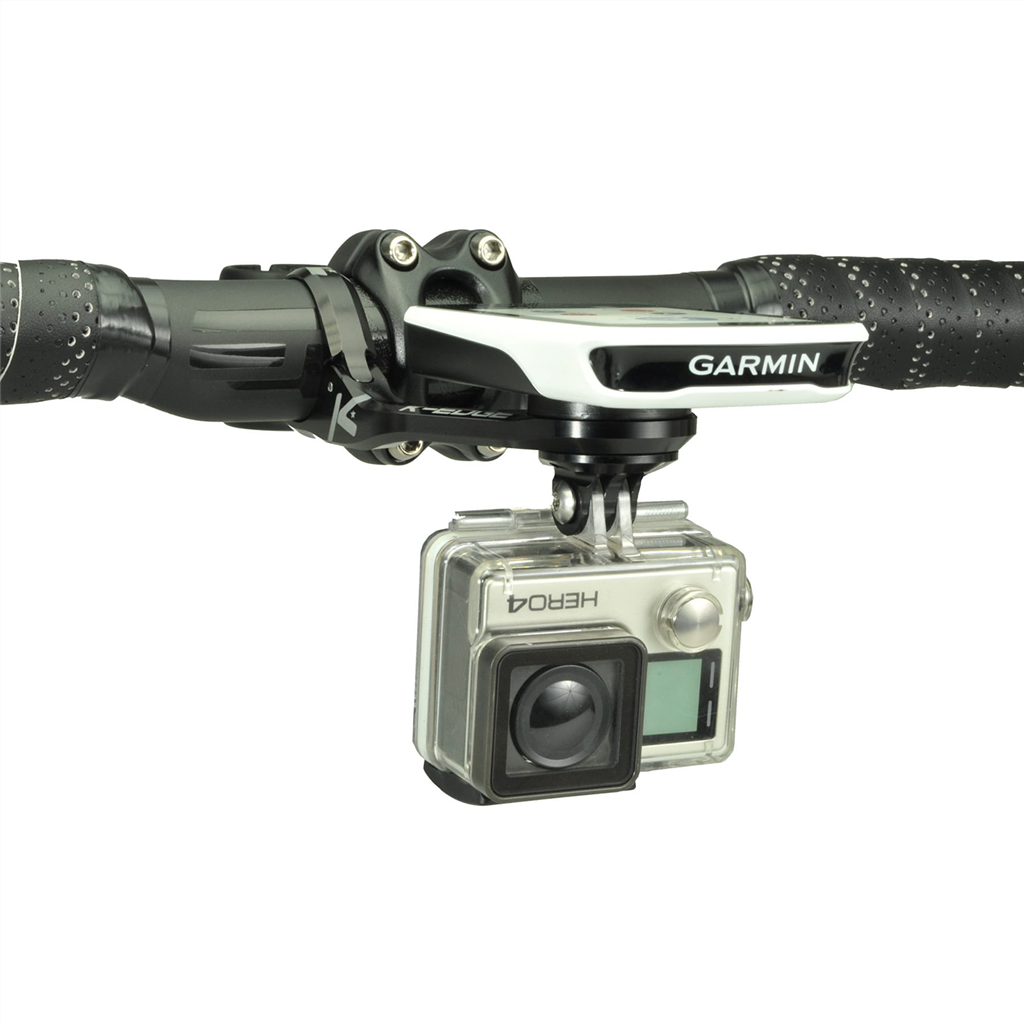 K-EDGE GARMIN MAX XL Combo Mount / black / 31.8mm