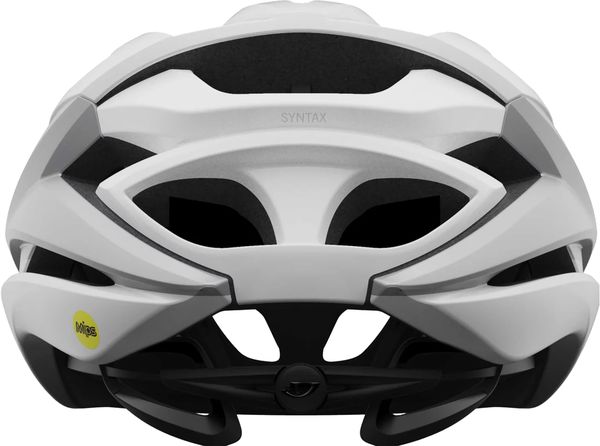 SYNTAX MIPS Rennvelohelm / matte white/silver / M