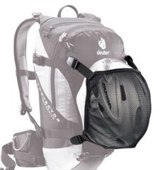 HELMHALTER f. Deuter Rucksäcke mit Befestigungsschlaufen / schwarz