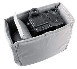ULTIMATE 2 - 6 FOTOEINSATZ für Lenkertasche / grey - black / OneSize