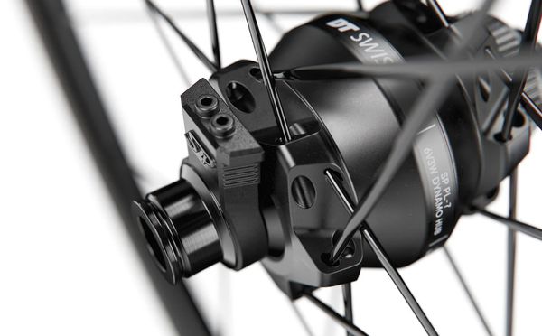GR 1600 SPLINE VR DYNAMO Laufrad / Black / DB CL, 25mm 100/12mm