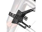 RACEBLADE Steckschutzblechgarnitur Pro / schwarz / 28", 25mm
